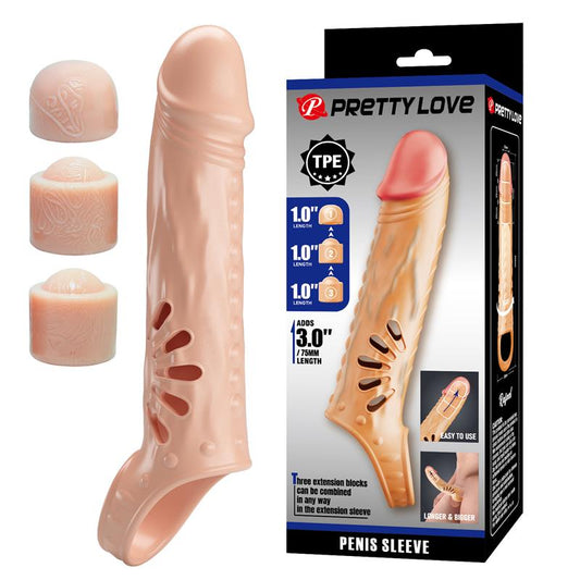 Funda para el Pene con Extensores