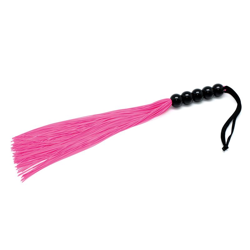 Flogger Silicona Rosa 38 cm