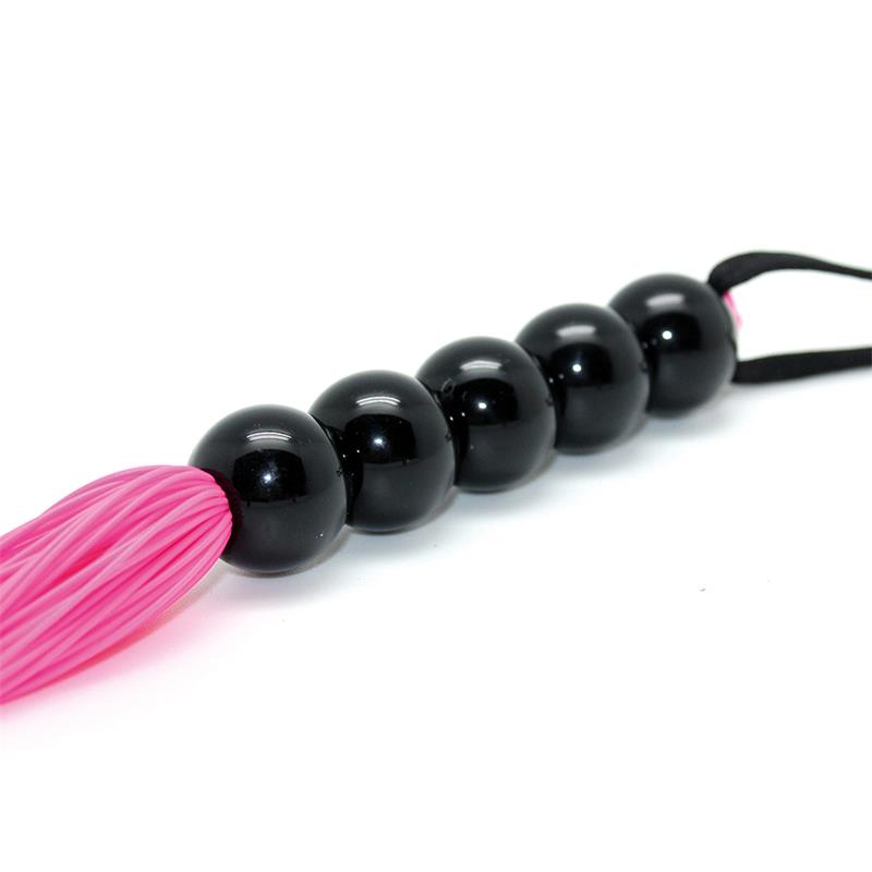 Flogger Silicona Rosa 38 cm