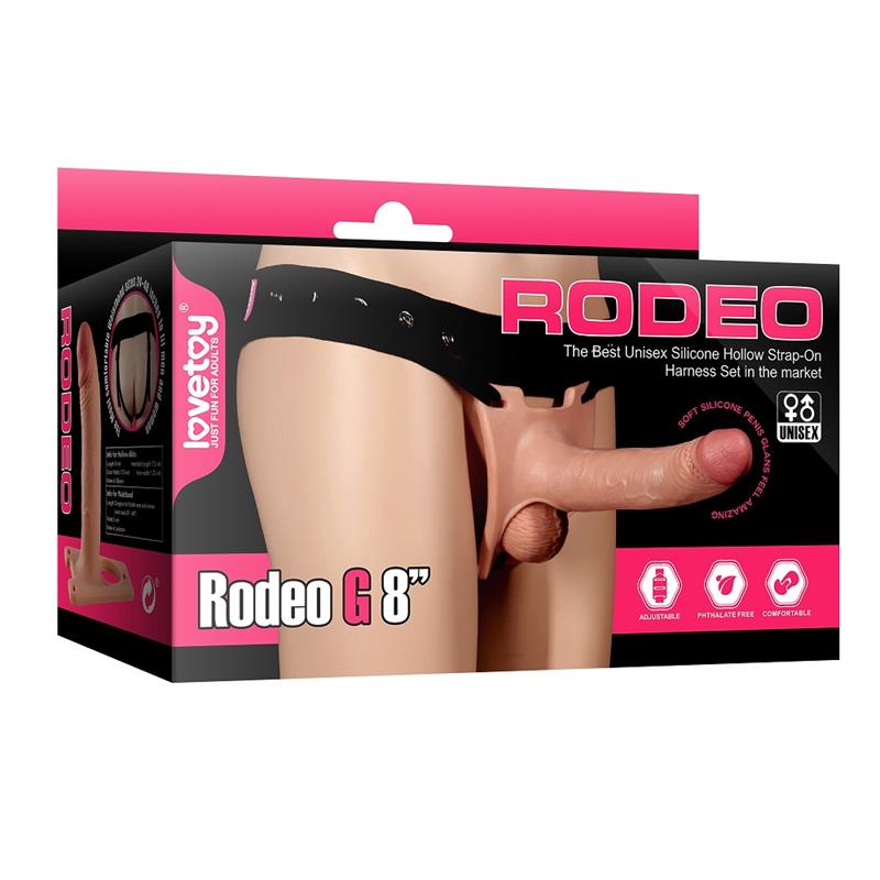 Arnes con Dildo Hueco 8