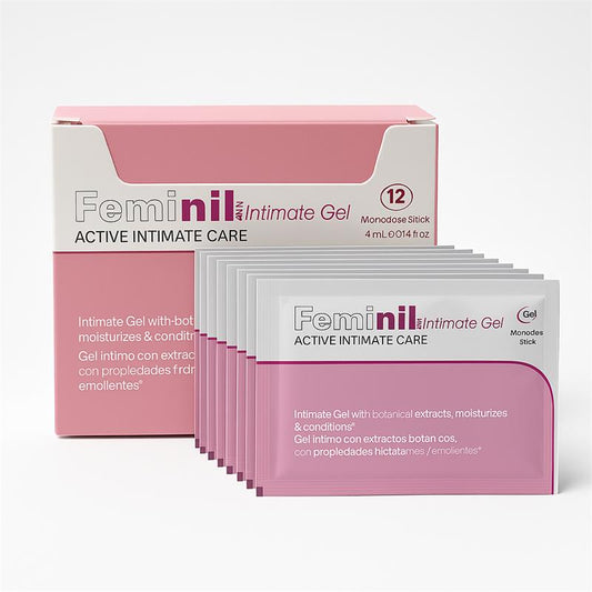 Lubricante Efecto Calor Feminil Lube 12 Monodosis 4 ml